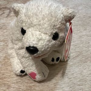 Ty Beanie Baby Polar Bear Aurora